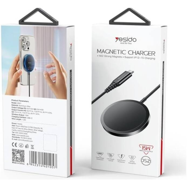 Yesido DS21 USB-C to Magsafe Wireless Charg... | Klikk Malta
