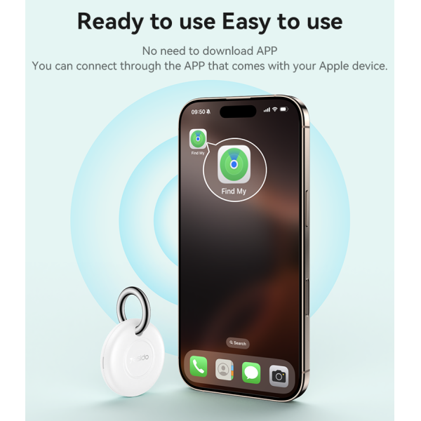 Yesido Find My Locator White | Klikk Malta