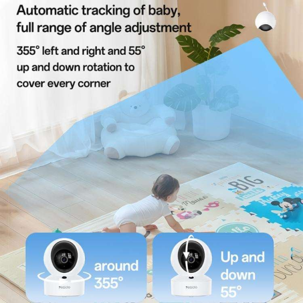 Yesido KM28 Smart Baby Monitor | Klikk Malta
