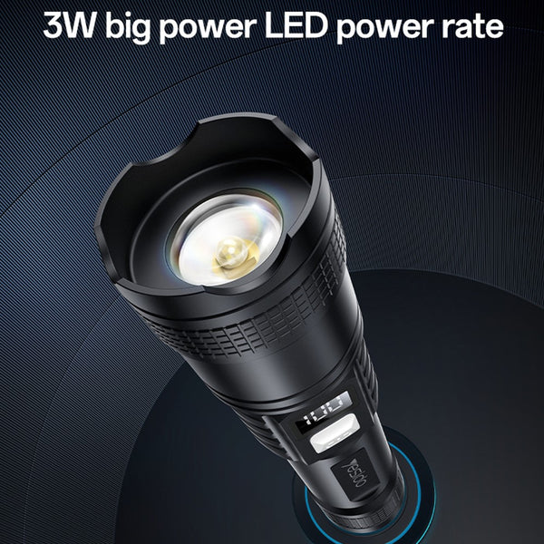 Yesido TC11 Telescopic Flashlight 220lm | Klikk Malta
