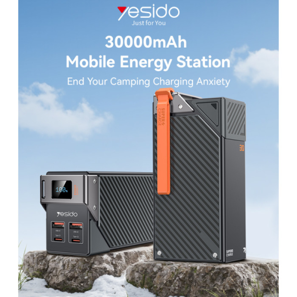 Yesido YP62 30000mAh 22.5W Powerbank | Klikk Malta
