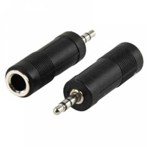3.5mm Jack (M) to 6.3mm Jack (F) Adapter | Klikk Malta