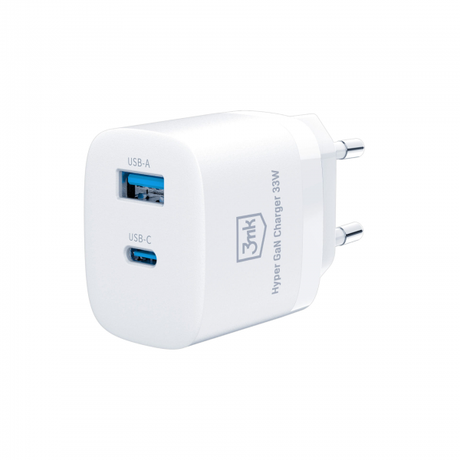 3mk 33W USB-C & USB-A Hyper GaN Charger Pow... | Klikk Malta