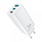 3mk 65W 2 x USB-C & 1 x USB-A Hyper Charger... | Klikk Malta