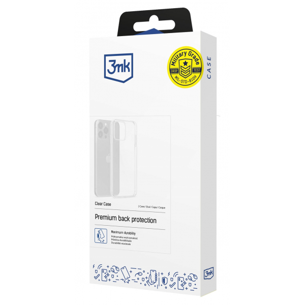3mk Clear Back Protective Case for Xiaomi P... | Klikk Malta