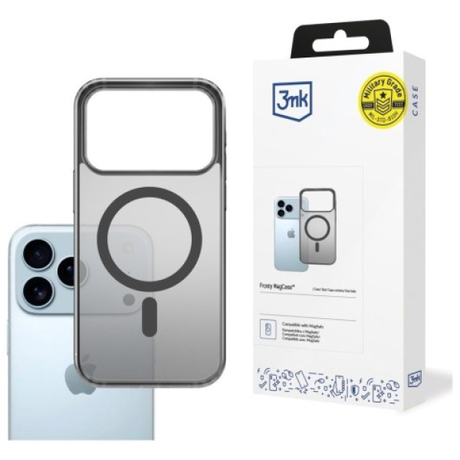 3MK Frosty MagCase iPhone 17 Pro Black | Klikk Malta