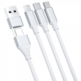 3mk Hyper 3-in-1 Cable 1.5m USB Type-A / Ty... | Klikk Malta