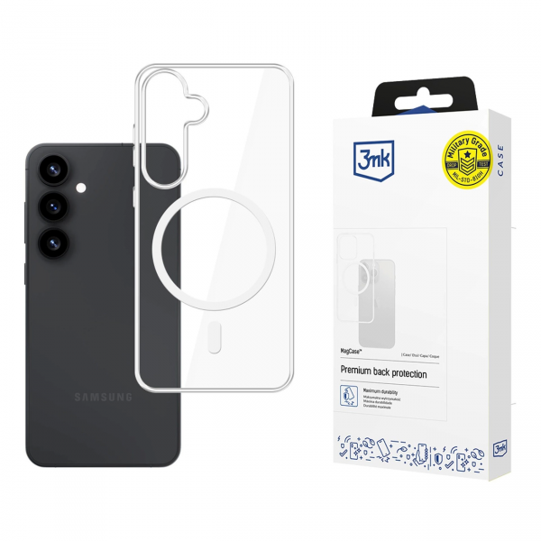 3MK MagCase Samsung S25 Clear | Klikk Malta