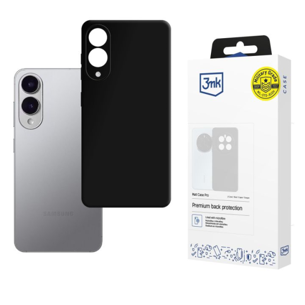 3mk Matt Black Back Protective Case for Sam... | Klikk Malta