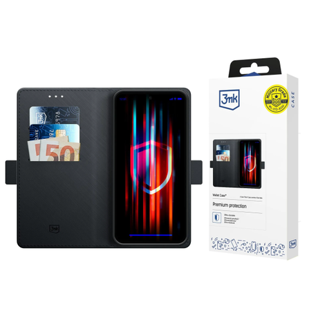 3MK Wallet Case for Apple iPhone 17 Black | Klikk Malta