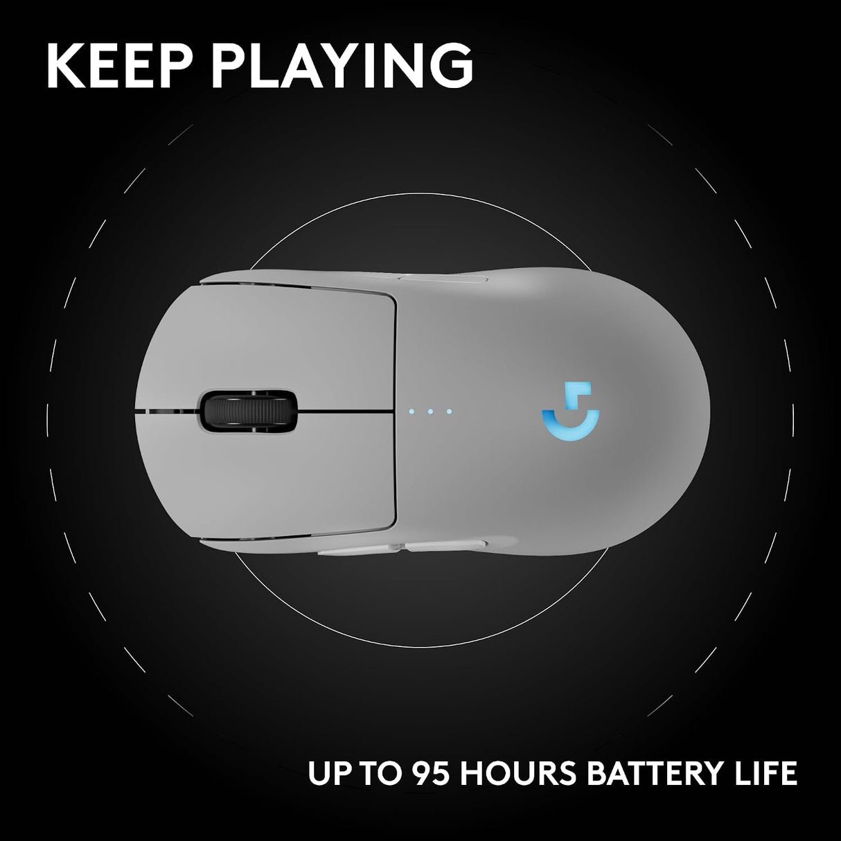 Logitech G Pro 2 Lightspeed Gaming Mouse White