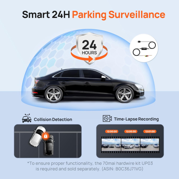 70mai M310 2K Smart Wi-Fi Dash Cam | Klikk Malta