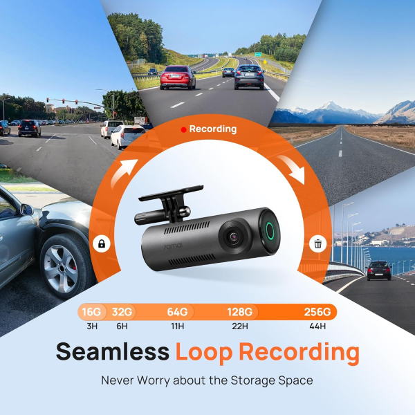 70mai M310 2K Smart Wi-Fi Dash Cam | Klikk Malta