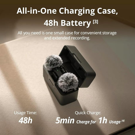 DJI Mic Mini 2 (2 TX + 1 RX + Charging Case)