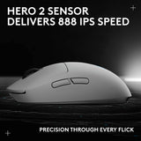 Logitech G Pro 2 Lightspeed Gaming Mouse White