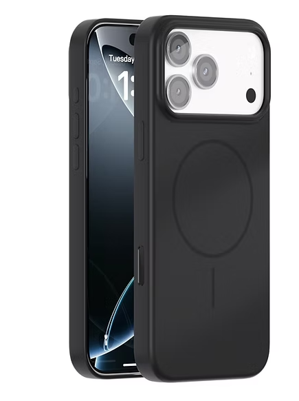 BWOO iPhone 18 Pro Max Mute Face Case Black