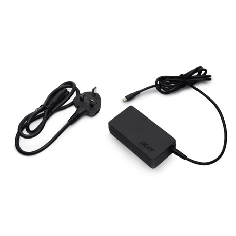 Acer 65W USB-C Power Adapter UK | Klikk Malta