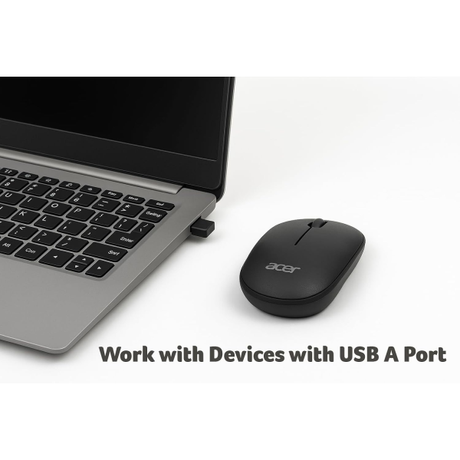Acer AMR100 Wireless Bubble Mouse Black | Klikk Malta