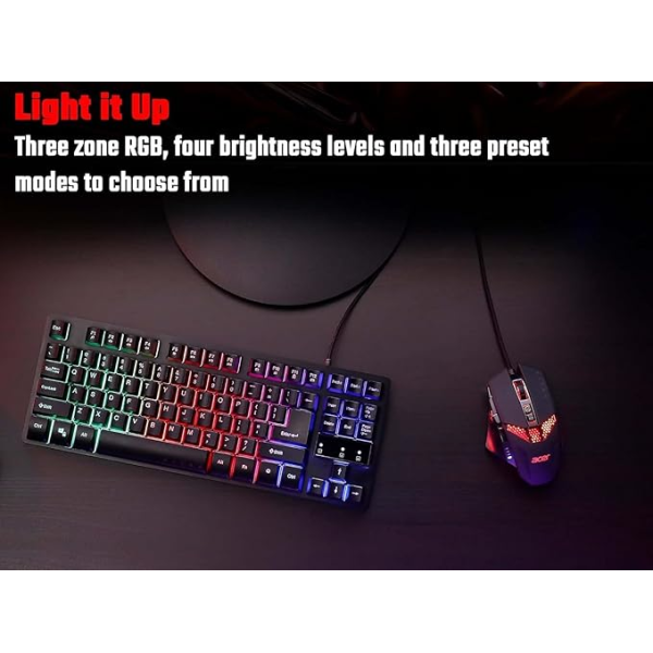 Acer Nitro NKW120 USB Gaming Keyboard Black UK | Klikk Malta