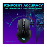 Acer Predator Cestus 335 PMW120 19,000dpi G... | Klikk Malta