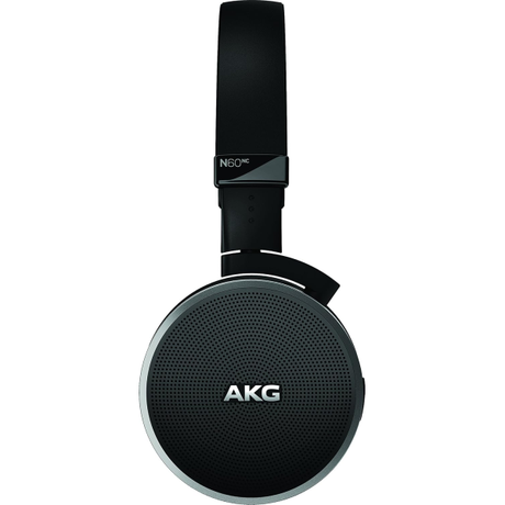 AKG N60NC Wireless On-Ear Headphones Black | Klikk Malta