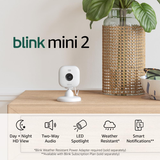 Amazon Blink Mini 2 Camera White | Klikk Malta