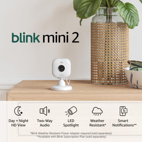 Amazon Blink Mini 2 Camera White | Klikk Malta