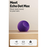Amazon Echo Dot Max Amethyst (Purple) | Klikk Malta