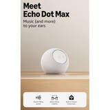 Amazon Echo Dot Max Glacier White | Klikk Malta
