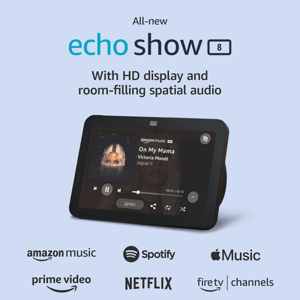 Amazon Echo Show 8(3rd Gen) Bluetooth Smart... | Klikk Malta