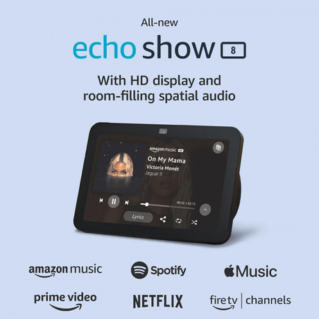 Amazon Echo Show 8(3rd Gen) Bluetooth Smart... | Klikk Malta