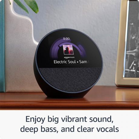 Amazon Echo Spot Alarm Clock & Bluetooth Al... | Klikk Malta
