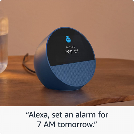 Amazon Echo Spot Alarm Clock & Bluetooth Al... | Klikk Malta