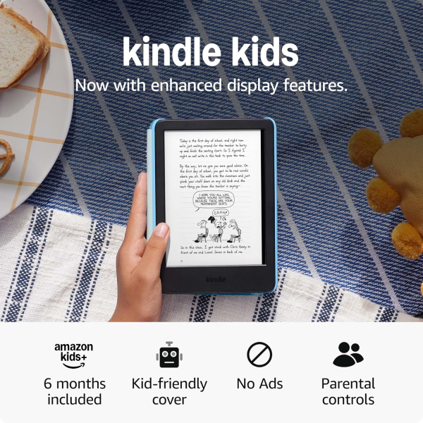 Amazon Kindle Kids 2024 16GB Space Whale | Klikk Malta