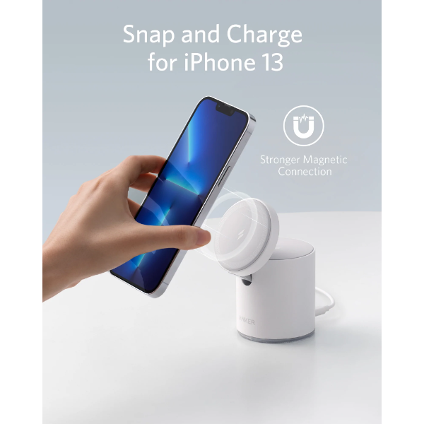 Anker 2-in-1 Magnetic Wireless Charging Sta... | Klikk Malta