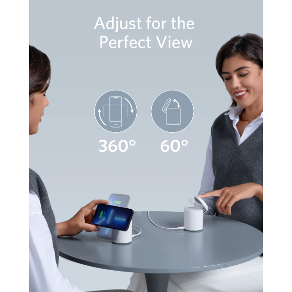 Anker 2-in-1 Magnetic Wireless Charging Sta... | Klikk Malta
