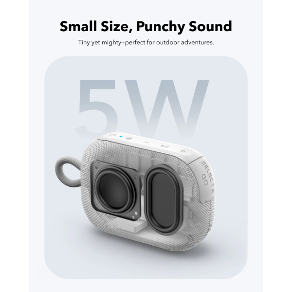 Anker Select 4 Go Speaker 5W White | Klikk Malta