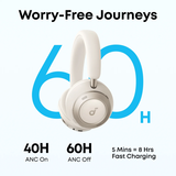 Anker soundcore Space One Pro ANC Headphone... | Klikk Malta