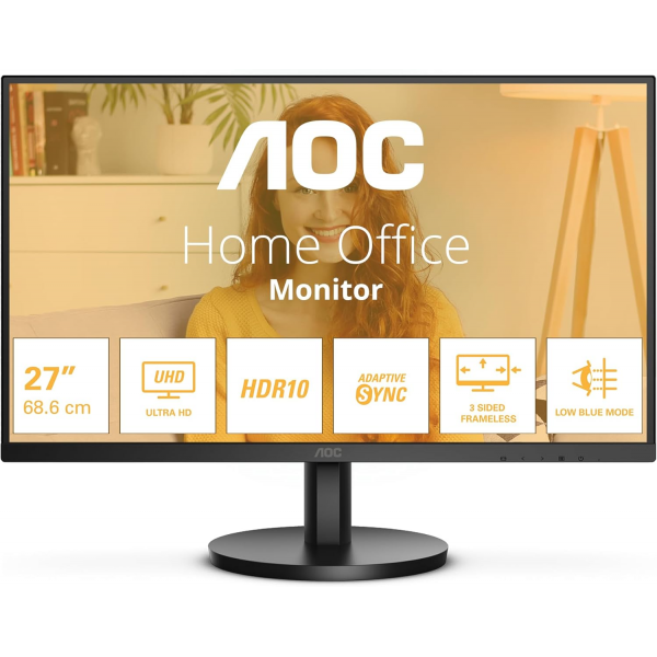 AOC 27 inch Ultra HD LED Monitor | Klikk Malta