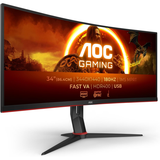 AOC CU34G2XP 34 inch WQHD LED 180Hz 1ms Cur... | Klikk Malta