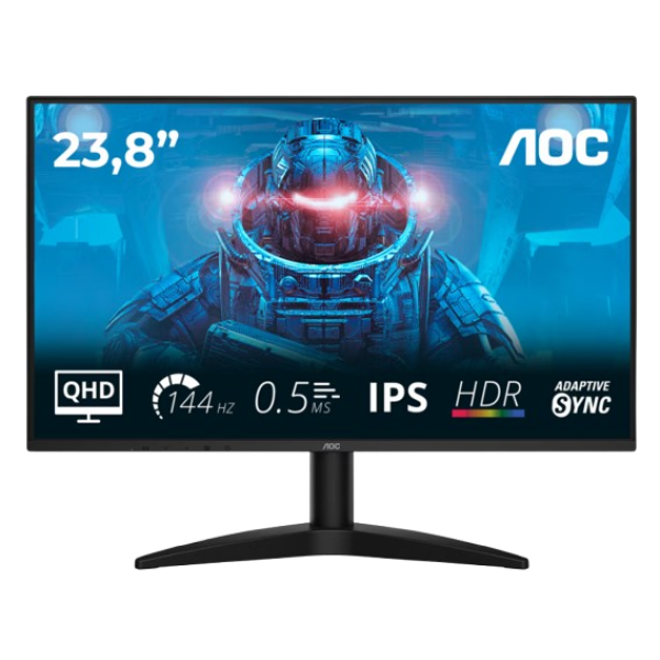AOC Q24B36X 24 inch QHD 144Hz IPS LED Monitor | Klikk Malta