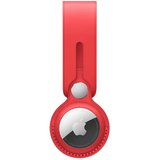 Apple AirTag Leather Loop - Red | Klikk Malta