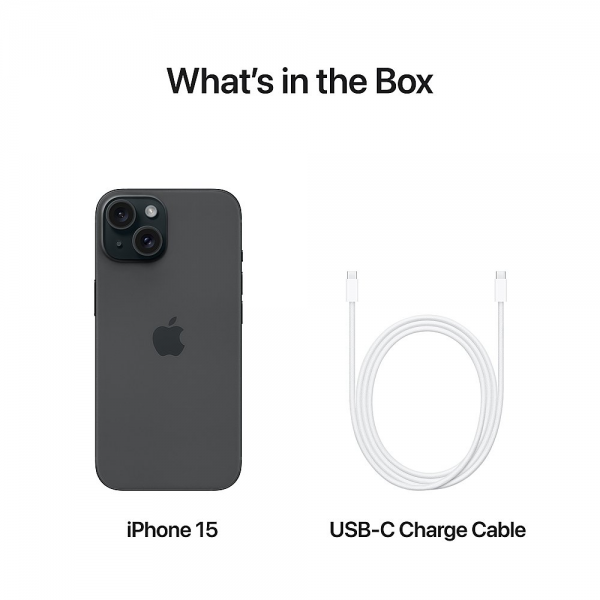 Apple iPhone 15 128GB Black | Klikk Malta