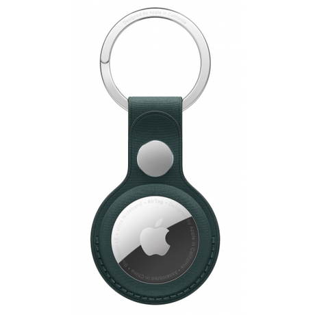 Apple AirTag FineWoven Key Ring - Dark Green | Klikk Malta