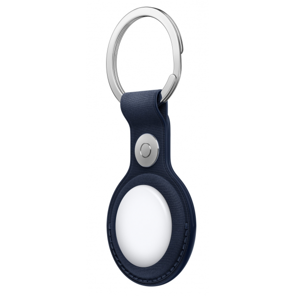 Apple AirTag FineWoven Key Ring - Deep Blue | Klikk Malta