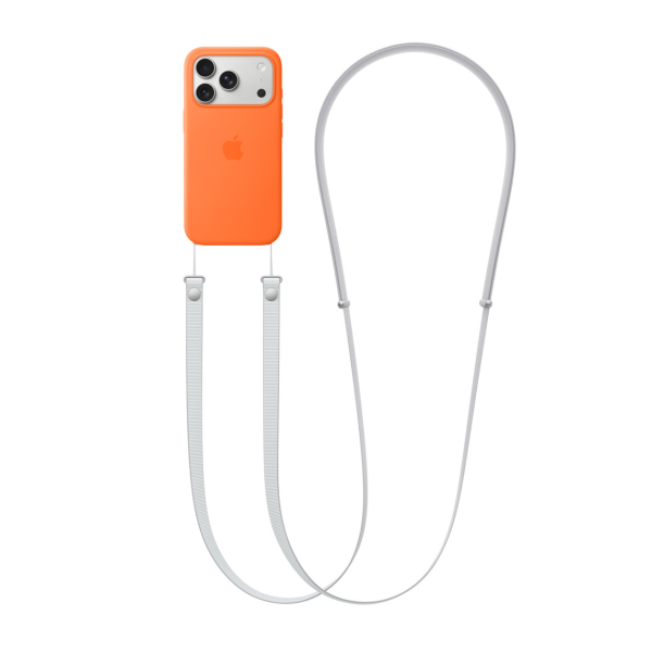 Apple Crossbody Strap Light Grey | Klikk Malta