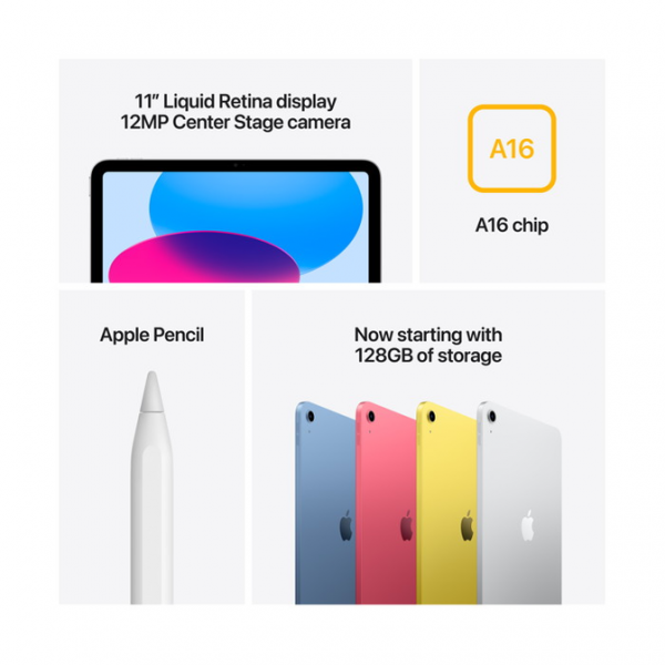 Apple iPad 11 inch (11th Gen) 128GB Wi-Fi Blue | Klikk Malta