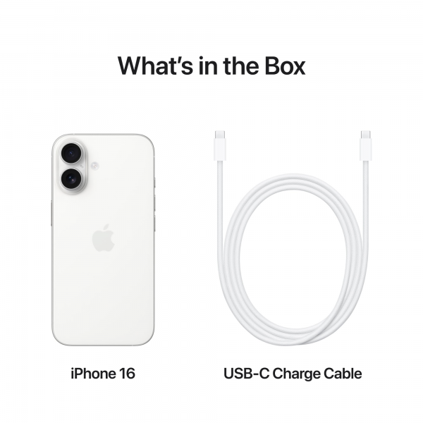Apple iPhone 16 128GB White | Klikk Malta