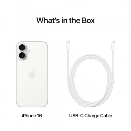 Apple iPhone 16 128GB White | Klikk Malta