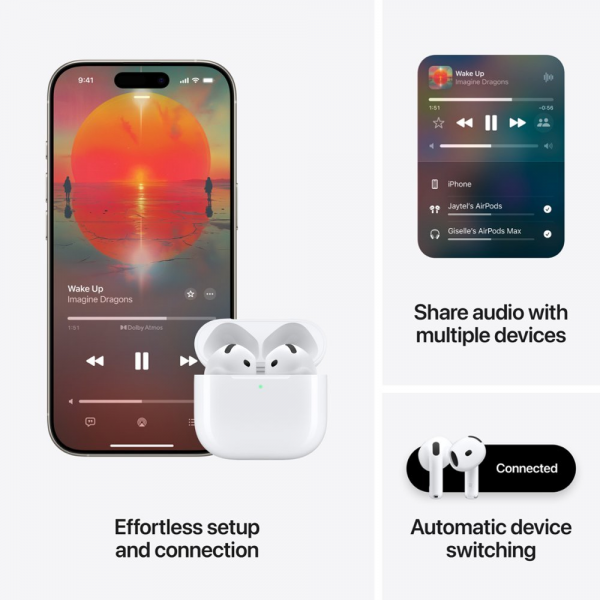 Apple Wireless AirPods 4 (Active Noise Canc... | Klikk Malta